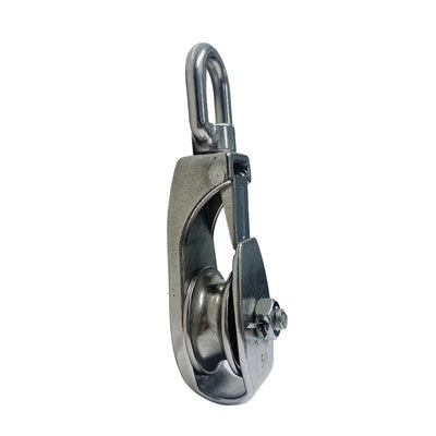Marine Boat 2" Sheave Snatch Block 3/8" Rope 1,200 Lbs WLL Stainless Steel T304