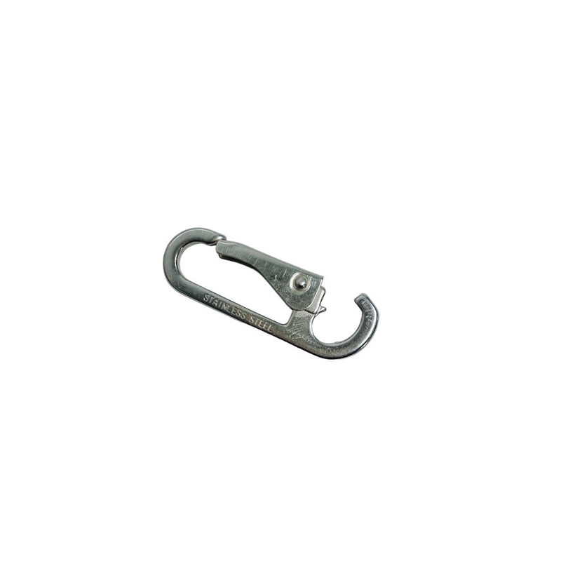 Spring Snap Open End 200 Lbs WLL Rig Marine Lift Hook Stainless Steel T304