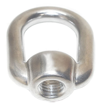 2 PC Stainless Steel 316 Eye Nut Tap Thread 1/2" (UNC) Marine 2,150 LBS Capacity