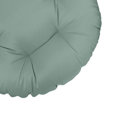 44" x 6" Round Papasan Ottoman Cushion 10 Lbs Fiberfill Polyester Replacement Pillow Floor Seat Swing Chair Out/Indoor AD002