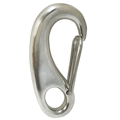 5 PC 2-3/4" Gate Snap Hook Lobster Claw Stainless Steel 316 Marine Boat 600 LBS