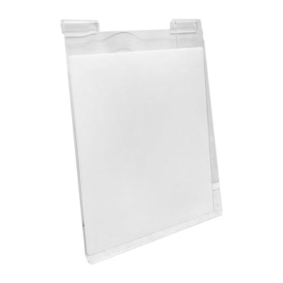 Clear Acrylic T-Shirt Display Store Panel For Slatgrid Gridwall 11-1/2'' x 15''