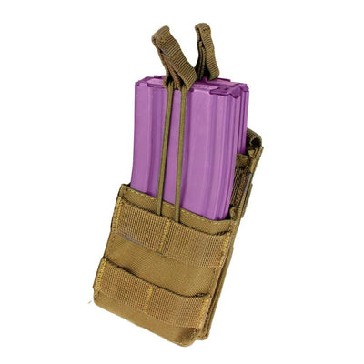 COYOTE MOLLE PALS Modular Single Stack Bungee Open Top Magazine Mag Pouch