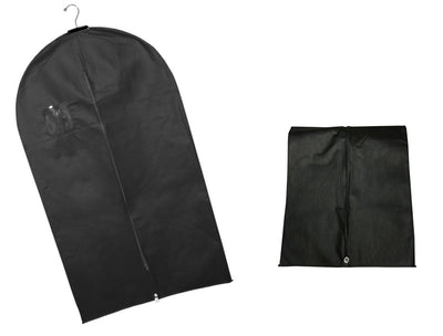 Non Woven Garment Bag Zippered Suit Bag  24'' x 40'' PVC ID Pocket