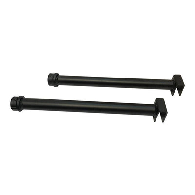 Set Of 2 Pc 12'' Faceout Pipeline Shelf Support Fixture Hanger Rack Display