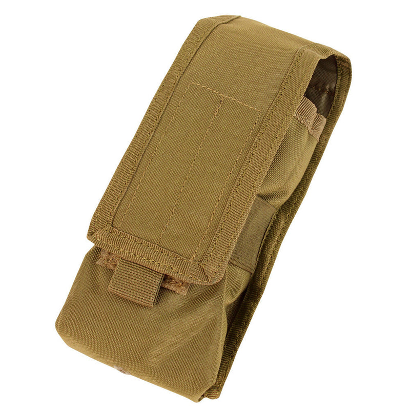 Coyote Molle Radio Pouch Walkie Talkie Radio Carrier Pouch 8"H x 4.5"W x 2"D