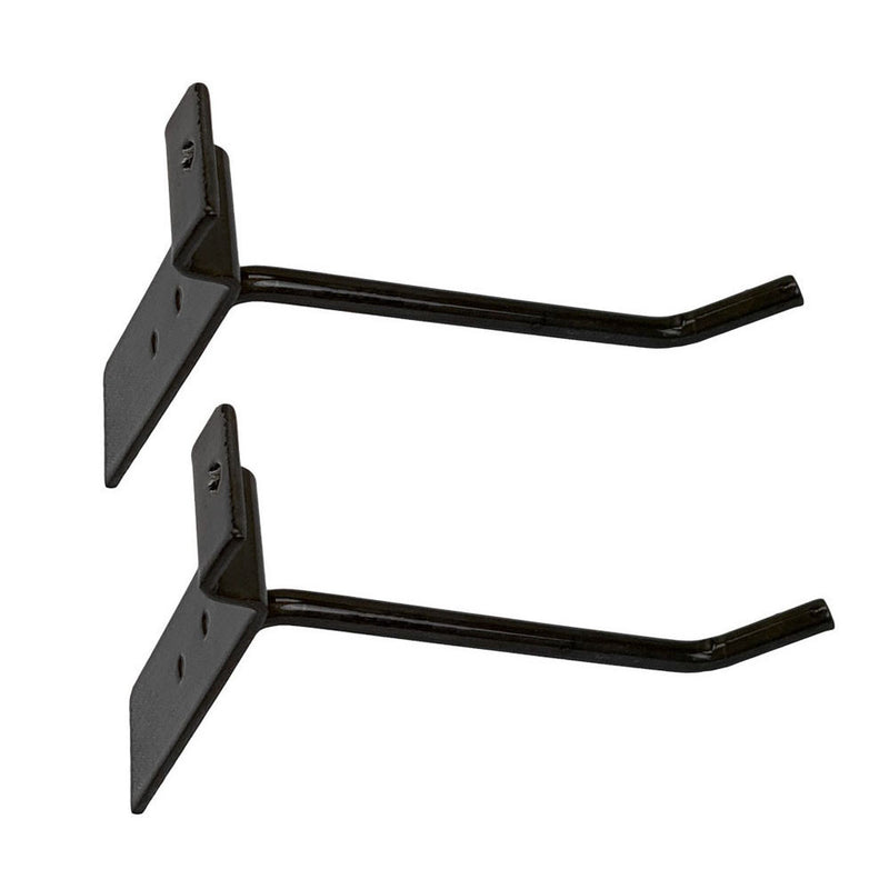 4" Slatwall Hook,Raw Steel,Hanger Display,Display Panel Hook Wire Metal 12Pc Set