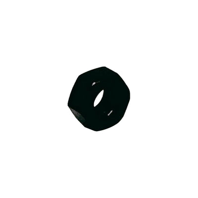 Stainless Steel Black Oxide Hex Nut, Right Hand UNC Standard 1/4"-20 Hex Nut