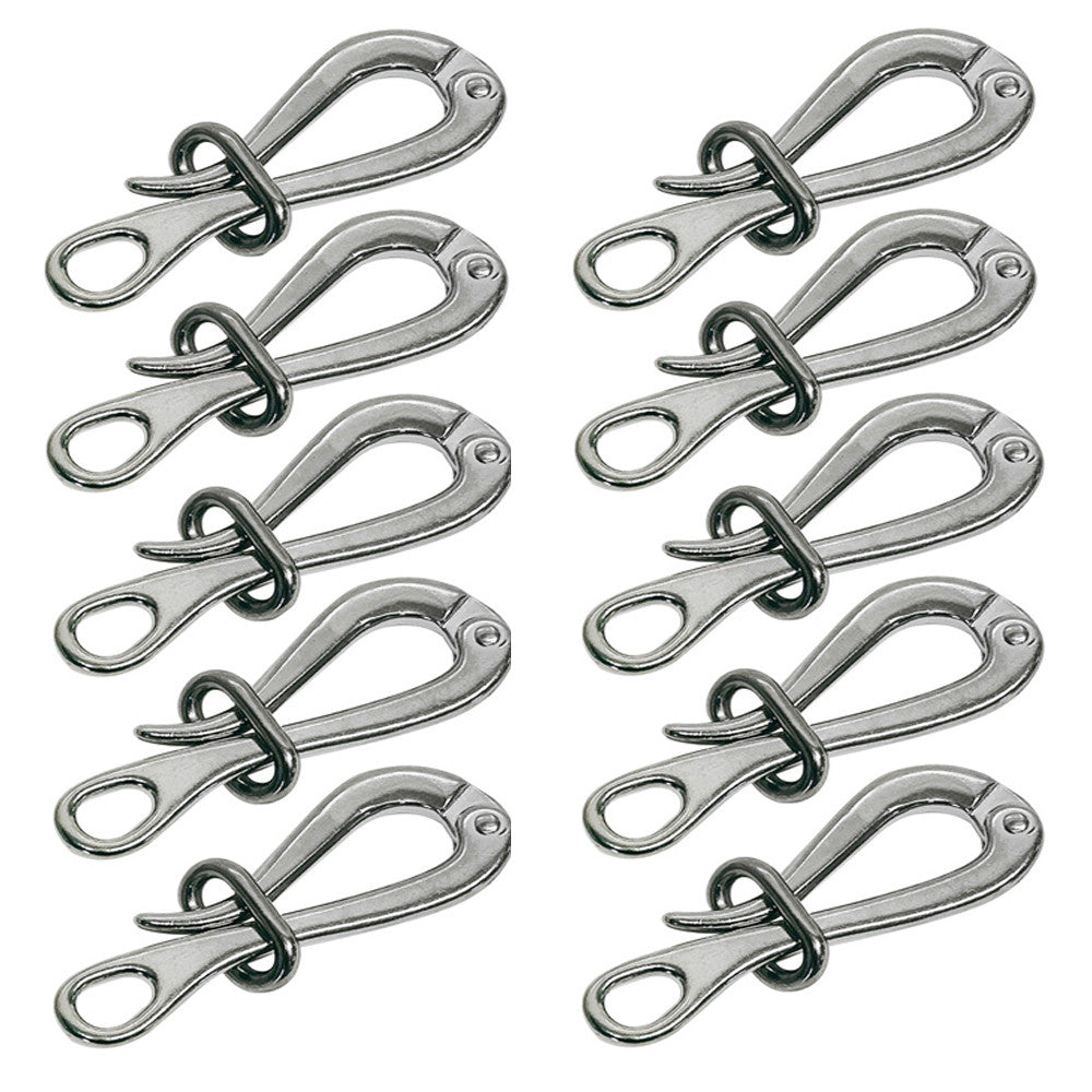 4" Marine Pelican Hook Quick Release Hook 316 Stainless Steel for Life DBM IMPORTERS
