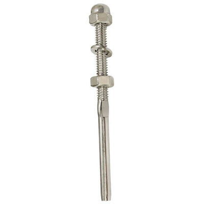 Stainless Steel Swage Threaded Stud End Fitting for 1/8",1/4",3/16" Cable Size