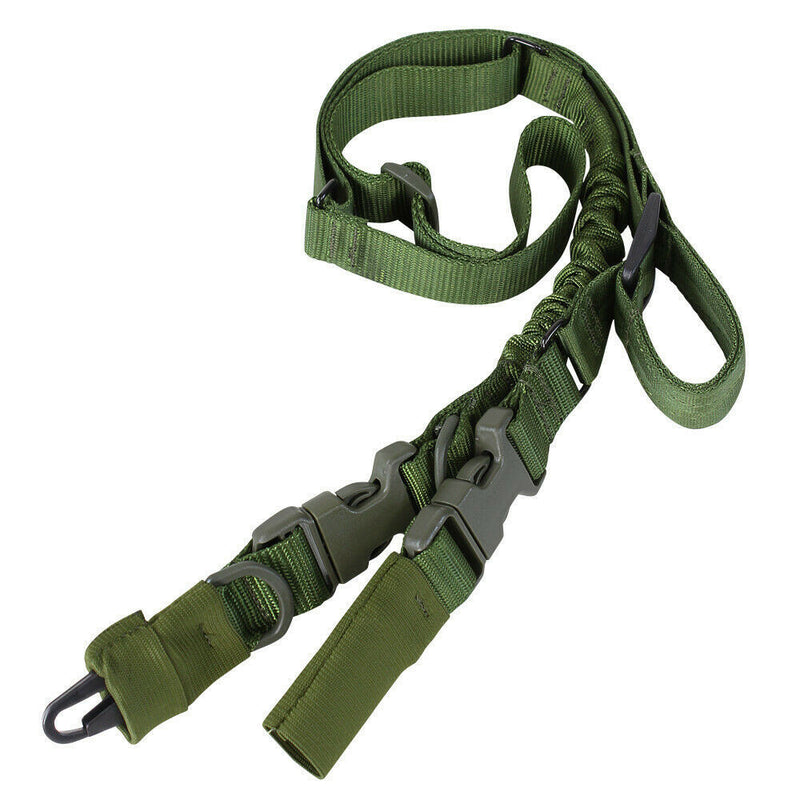 OD GREEN Tactical STRYKE Transition-loc Quick Adjust Bungee Rifle Sling USA made