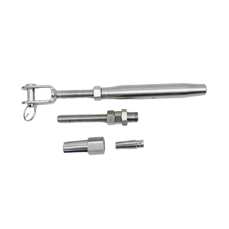 Cable Jaw Swageless Turnbuckle Pipe Turnbuckle Stainless Steel T316