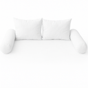 TWIN SIZE Bolster & Back Rest Pillow Cushion Polyester Fiberfill "INSERT ONLY" - Model-1