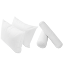 Model-4 5PC Mattress Bolster Back Rest Pillows Cushion Polyester Fiberfill 'INSERT ONLY'-Twin-XL Size