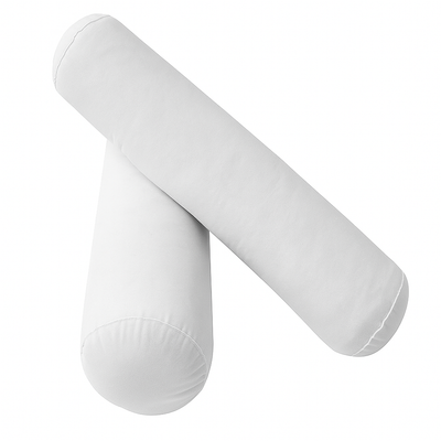 Model-4 5PC Mattress Bolster Back Rest Pillows Cushion Polyester Fiberfill 'INSERT ONLY'-Queen Size