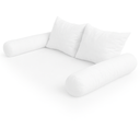 CRIB SIZE Bolster & Back Rest Pillow Cushion Polyester Fiberfill "INSERT ONLY" - Model-4