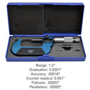 Outside Micrometer Ratchet Stop Thimble Precision Tool for Metalworking, Machinist, Workshop Measurement