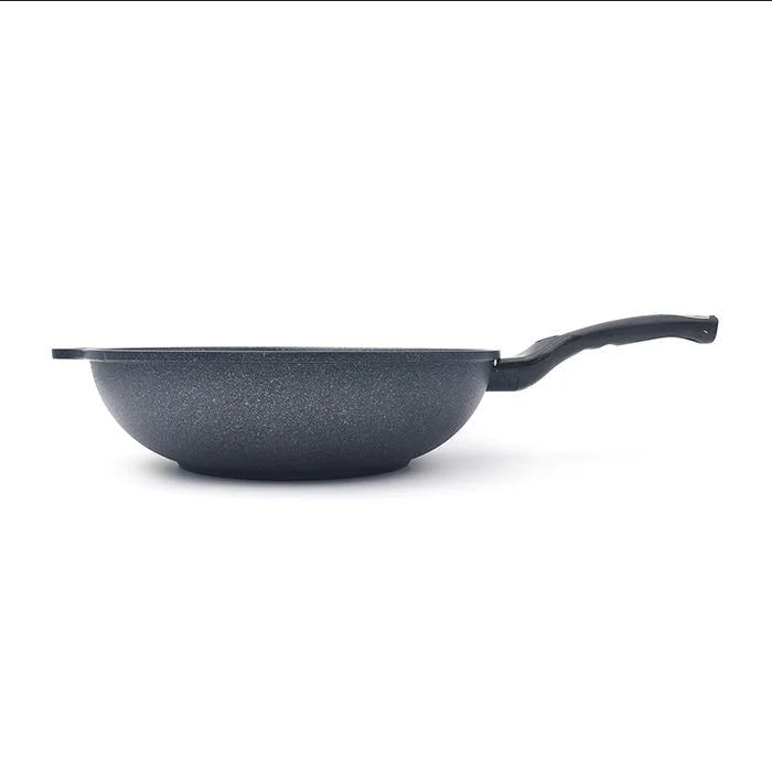 Wok Non-Stick Cooking Frying Pan Pot, 5 Layer Marble Coating, MADE IN KOREA