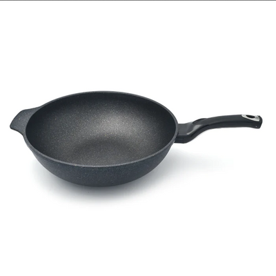 Wok Non-Stick Cooking Frying Pan Pot, 5 Layer Marble Coating, MADE IN KOREA