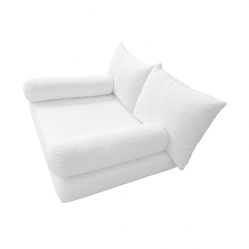 Model-2 5PC Mattress Bolster Back Rest Pillows Cushion Polyester Fiberfill &