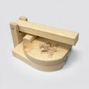 10" Wooden Tortilla Press, Round Dough Press for Tortillas, Empanadas, Tacos & Corn Flour Flatbread Maker