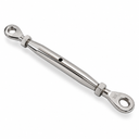 Marine Grade T316 Stainless Steel Eye-to-Eye Closed Body Turnbuckle for Boat Rigging, Cable Railing, Wire Rope Tensioning - PACK 5