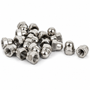 10 PC 1/4" Stainless Steel 316 Cap Acorn Nut Hex, Right Hand and Left Hand UNC Marine Rigging Hardware - PACK 10