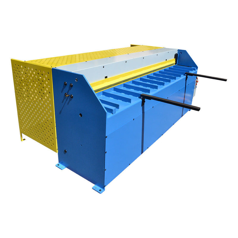 96" x 16 Gauge Air Pneumatic Hydraulic Sheet Metal Shear 8FT 3 Phase 1.6mm Thickness Angle Blade Multiple Surfaces Cutting Edge Pressure Cutter