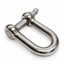 T316 Stainless Steel D Chain Shackle with Screw Pin - PACK 5
