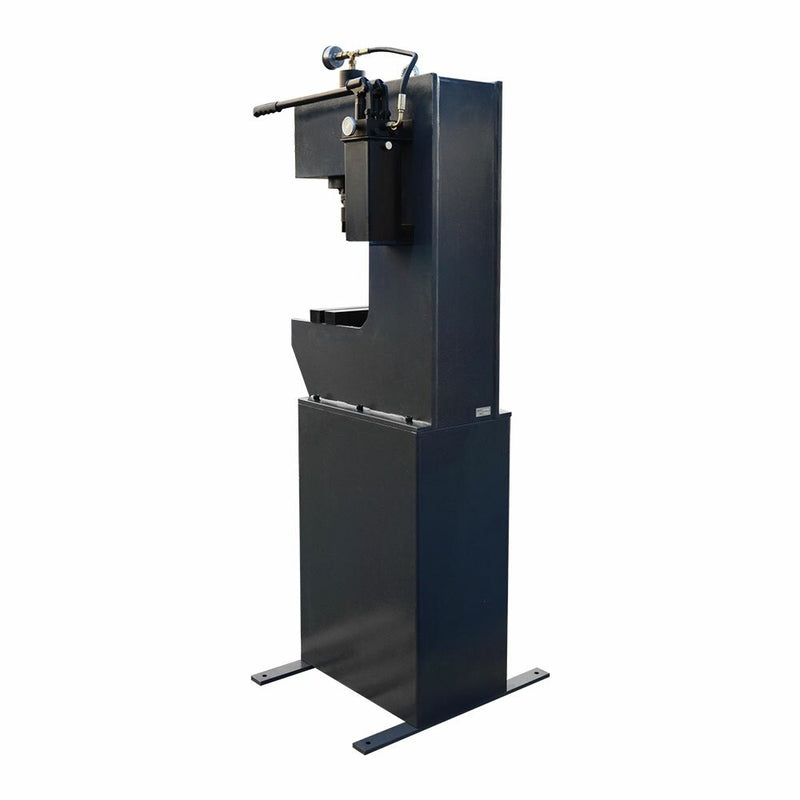 C-Frame 16 Ton Hydraulic Press 2-Speed Hand Pump with Gauge Press Speed 4/0.8 mm