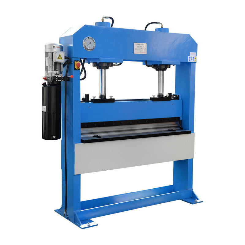 2 Cylinder 3 Phase 220 Volt Electric 30 Ton Hydraulic Press Brake Bender Bending 51" x 3/16"