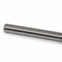 Stainless Steel Fully Threaded Rod 6 Ft Long, Silver Bar Stud Screw for Fastening, Mounting, Construction, and Hardware Use