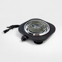 1000W Single Electric Burner, Portable Electric Hot Plate with Adjustable Temperature, Compact Countertop Stove for Cooking & Dorm Use