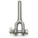 Drop Forged T316 Stainless Steel Open Swage Socket, Marine Grade Wire Rope Cable Socket for Rigging, Lifting - PACK 4