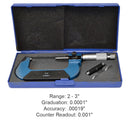 Outside Micrometer Ratchet Stop Thimble Precision Tool for Metalworking, Machinist, Workshop Measurement