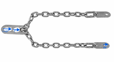 Engine Motor Lift Lifting Hoist Remove PLATE & CHAIN
