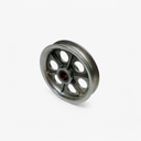 Marine Boat 5" Sheave Wire Rope Pulley, Brass Bushing T304 Stainless Steel