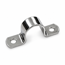 Marine Grade T316 Stainless Steel 2 Hole Eye Strap, Boat Rigging Hardware for Rope, Cable, Tie Down, - PACK 4
