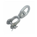 Marine Hot Dipped Galvanized Steel 3/8" Jaw & Eye Swivel Mooring Connector 2,250 lbs WLL