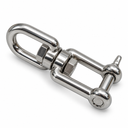 T316 Stainless Steel Eye Jaw Swivel for Marine Boat Mooring, Heavy Duty Anchor Swivel Connector for Chain, Rope, Dock, and Rigging Use