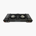 Auto Electric Lighter Ignition Butane 10,000 BTU Portable Double Burner Cooker