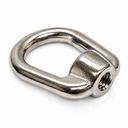 UNC Tap Thread Eye Nut, 316 Stainless Steel Marine Grade Boat Rigging Nut for Lifting, Chain, Cable, and Rope - PACK 2