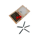 5 PC 3/8" Indexable Carbide Insert Turning Tool Bit Lathe Set
