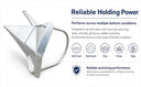 4KG Galvanized Steel Shovel Anchor, Heavy Duty Hot Dipped Fixed Scoop Anchor