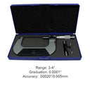 Outside Micrometer Ratchet Stop Thimble Precision Tool for Metalworking, Machinist, Workshop Measurement