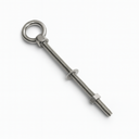 4 Pcs Marine T316 Stainless Steel 3/8" x 6" Shoulder Eye Bolt 1,000 Lbs WLL
