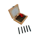 5 PC 1/4" Indexable Carbide Insert Turning Tool Bit Lathe Set