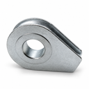 Marine T316 Stainless Steel Solid Wire Rope Thimble, Precision Cast Solid Thimble for Cable, Rigging, Boat, and Dock Hardware