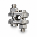 Marine Boat T316 Stainless Steel Fist Clip Wire Rope Clip, Drop Forged Cable Clamp for Rigging, Railing, Dock - PACK 4