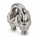 Marine Industrial Heavy Duty Wire Rope Clip Clamp, Stainless Steel Cable Clamp for Rigging, Cable, Rope, and Outdoor Use